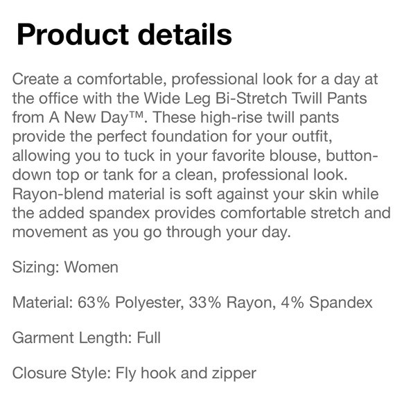 Wide leg trousers - Picture 7 of 7